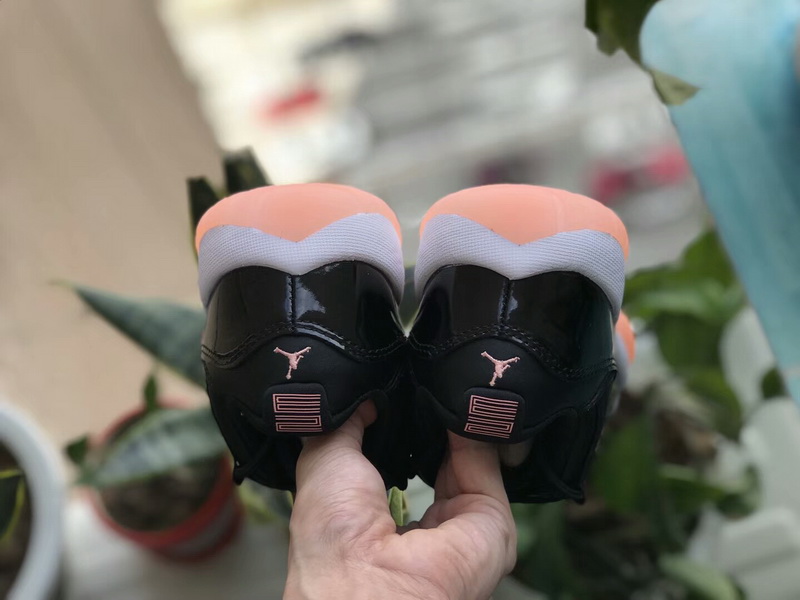 Authentic Jordan 11 low bleached coral